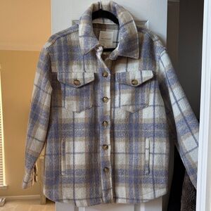 Avec Les Filles Plaid Jacket